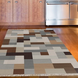 Conceptum Alfombra Mu113 Marrón 120 x 180 cm
